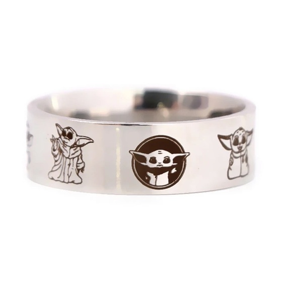 Jewelry - $4 Baby Yoda Ring. Stainless steel. Size 7. $4 if bundled